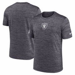 Las Vegas Raiders Big & Tall Sideline Velocity Performance T-Shirt - Black outlet
