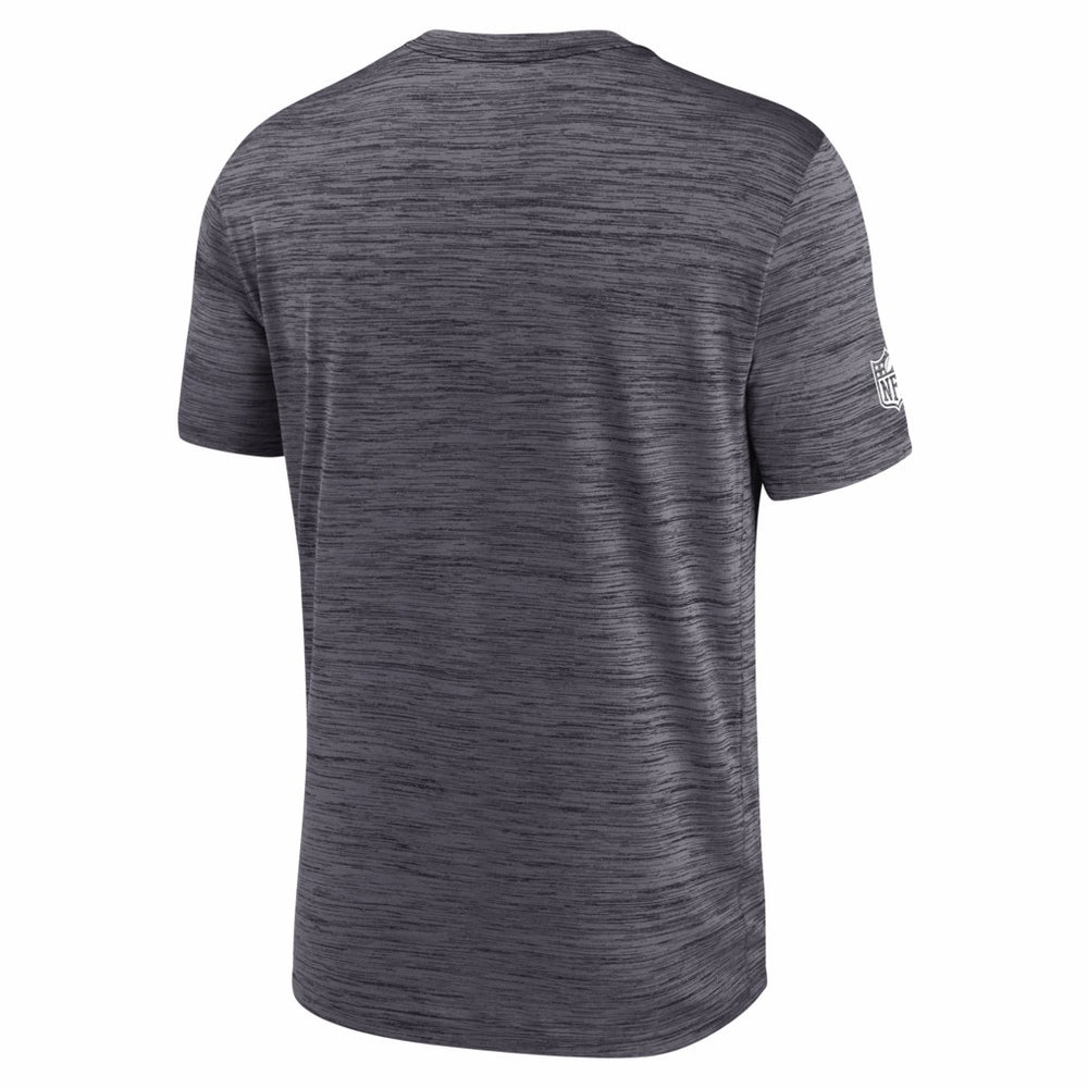 Las Vegas Raiders Big & Tall Sideline Velocity Performance T-Shirt - Black outlet