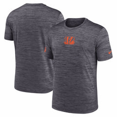 Cincinnati Bengals Big & Tall Sideline Velocity Performance T-Shirt - Black discount