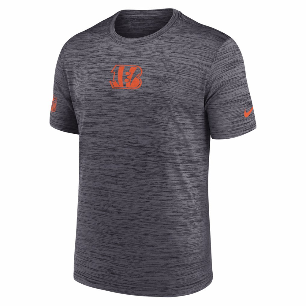 Cincinnati Bengals Big & Tall Sideline Velocity Performance T-Shirt - Black discount