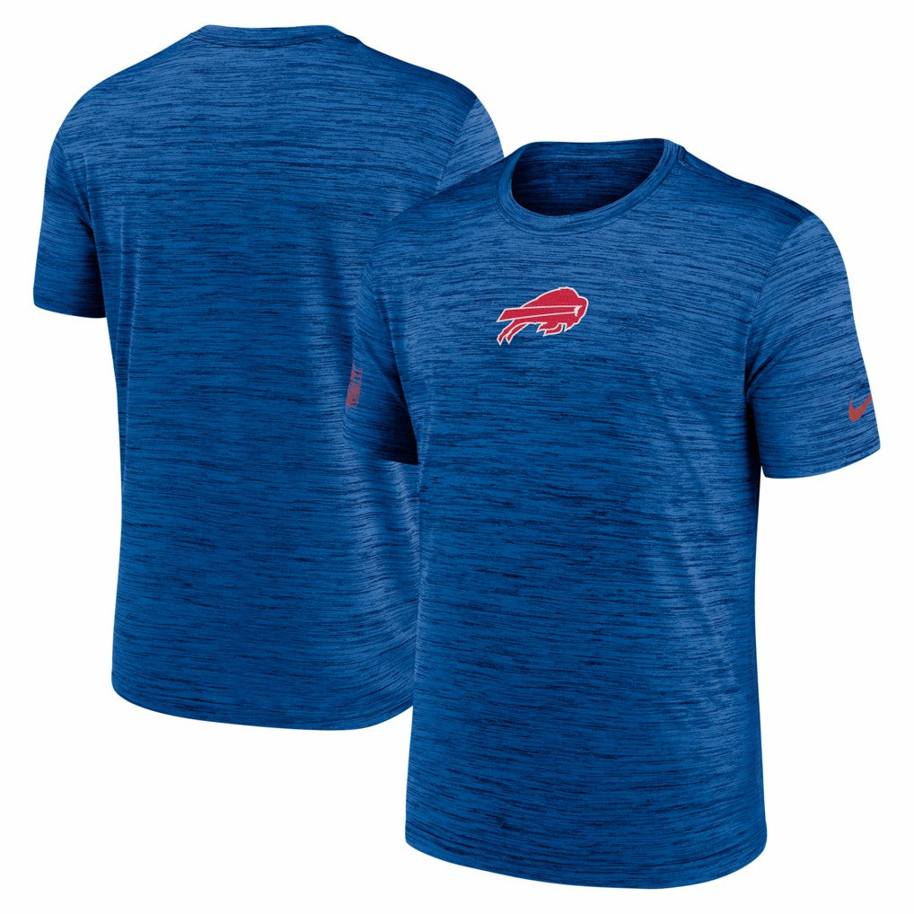 Buffalo Bills Big & Tall Sideline Velocity Performance T-Shirt - Royal discount