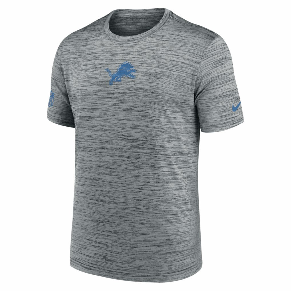 Detroit Lions Big & Tall Sideline Velocity Performance T-Shirt - Gray sale