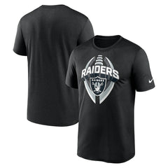 Las Vegas Raiders Big & Tall Primetime Legend Icon Performance T-Shirt - Black sale