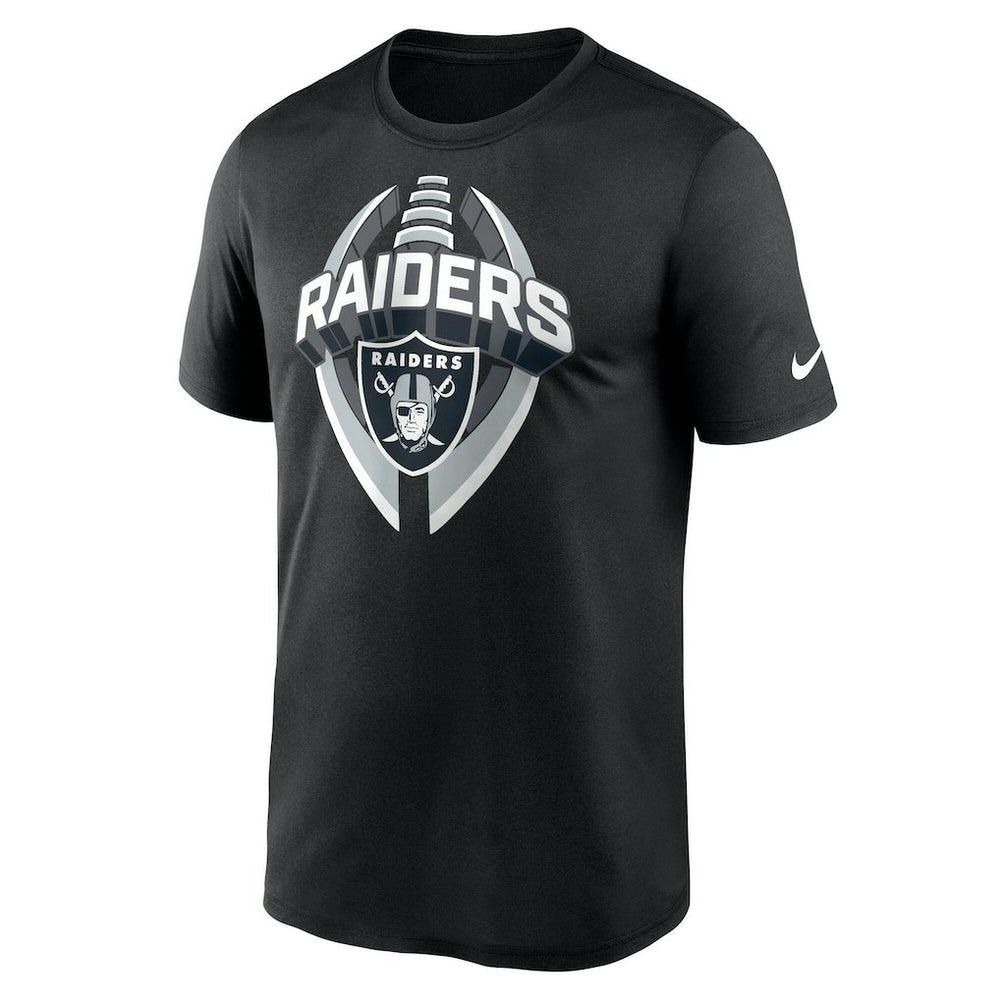Las Vegas Raiders Big & Tall Primetime Legend Icon Performance T-Shirt - Black sale