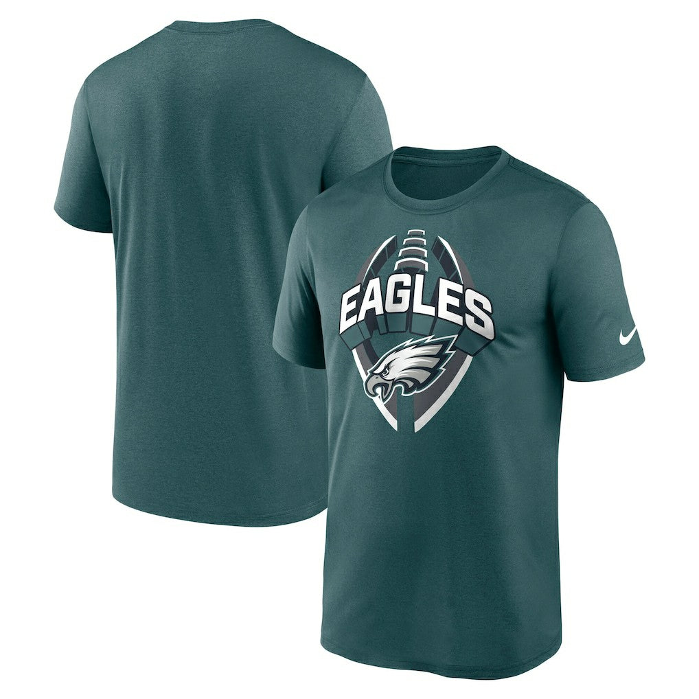 Philadelphia Eagles Big & Tall Primetime Legend Icon Performance T-Shirt - Midnight Green online