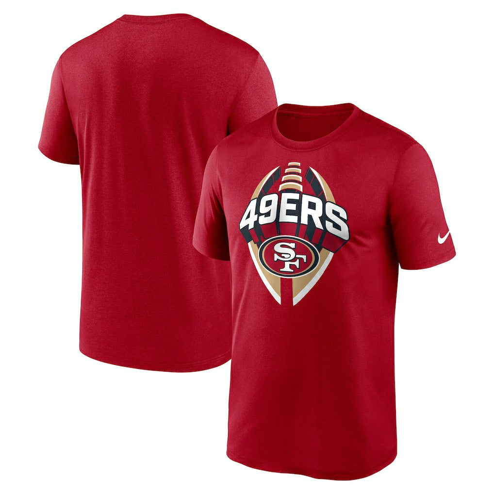 San Francisco 49ers Big & Tall Primetime Legend Icon Performance T-Shirt - Scarlet for sale