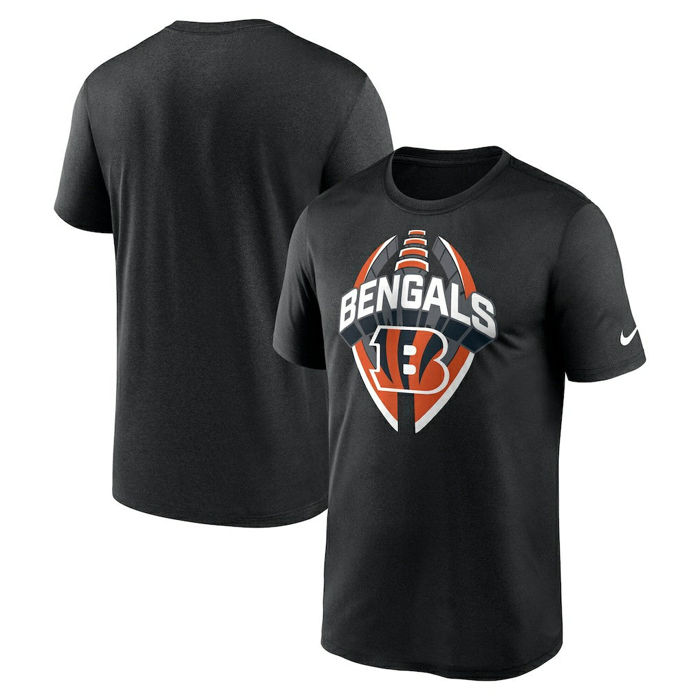 Cincinnati Bengals Big & Tall Primetime Legend Icon Performance T-Shirt - Black sale