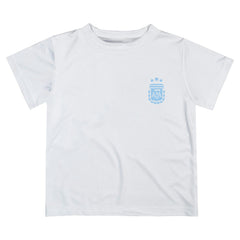Argentina National Team Vive La Fete Youth Impressions Artwork Icons T-Shirt - White shop