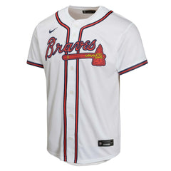 Atlanta Braves Youth Home Game Jersey White
