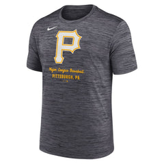 Pittsburgh Pirates Velocity Dri-FIT T-Shirt Gray