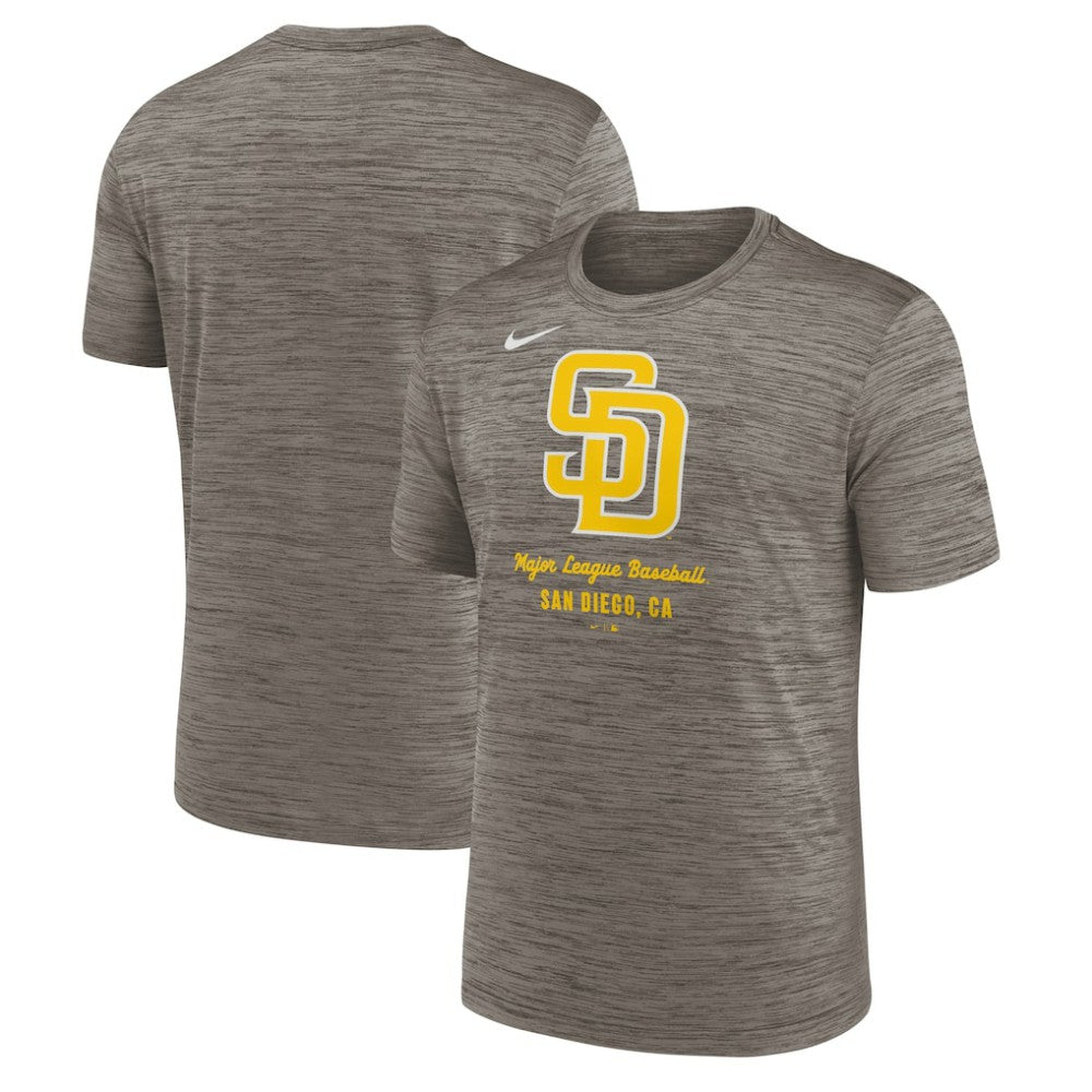 San Diego Padres Velocity Dri-FIT T-Shirt Brown