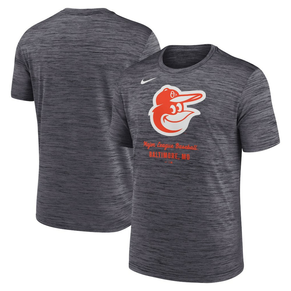 Baltimore Orioles Velocity Dri-FIT T-Shirt Gray