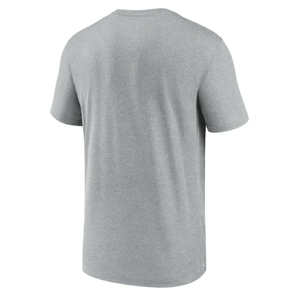 Detroit Tigers Tricode Legend Performance T-Shirt Heather Gray