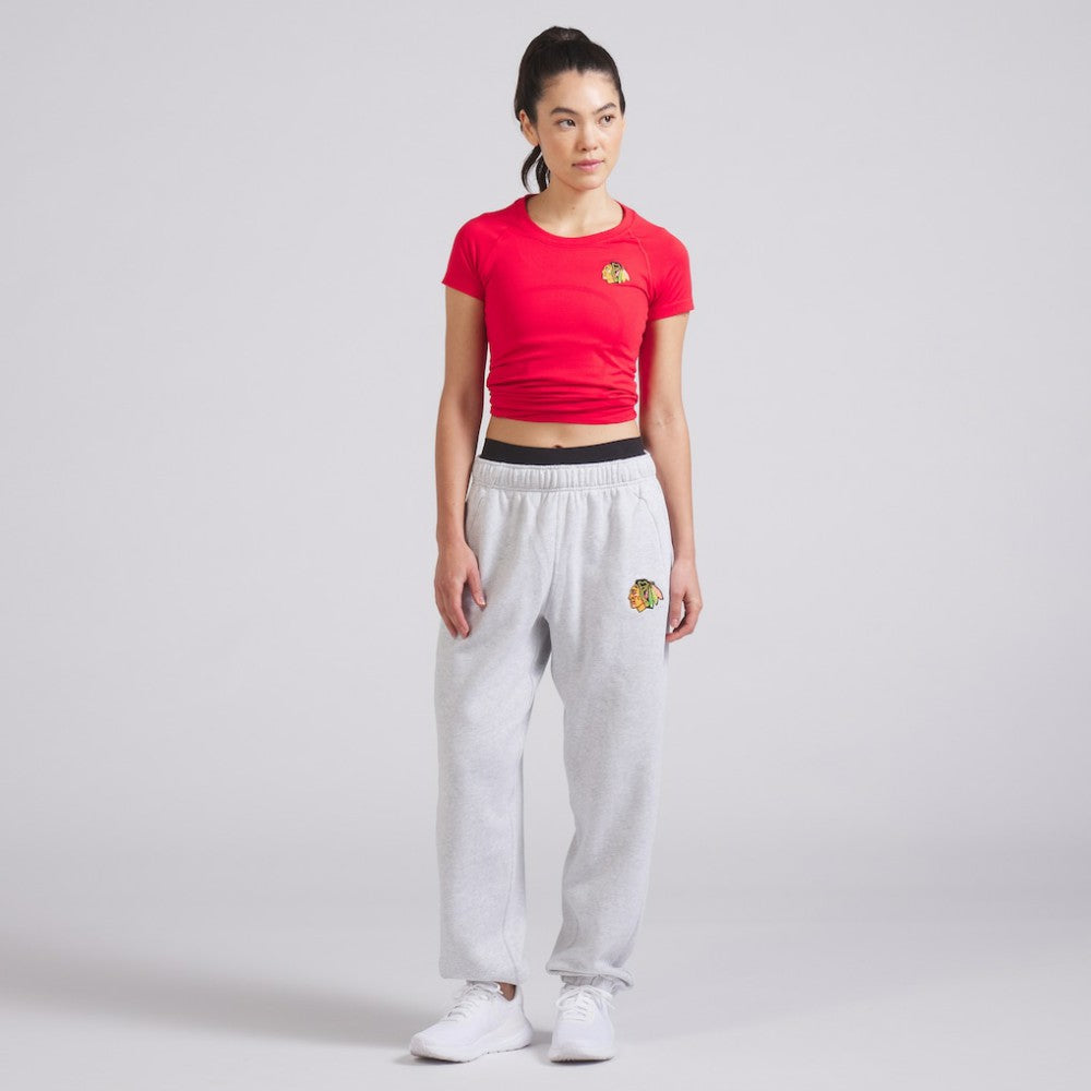 Chicago Blackhawks lululemon Women's Swiftly Tech Short-Sleeve Shirt 2.0 - True Red