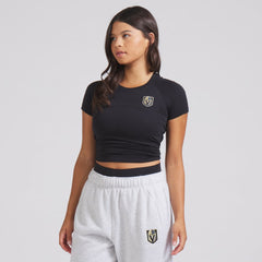 Vegas Golden Knights lululemon Women's Swiftly Tech Short-Sleeve Shirt 2.0 - Black