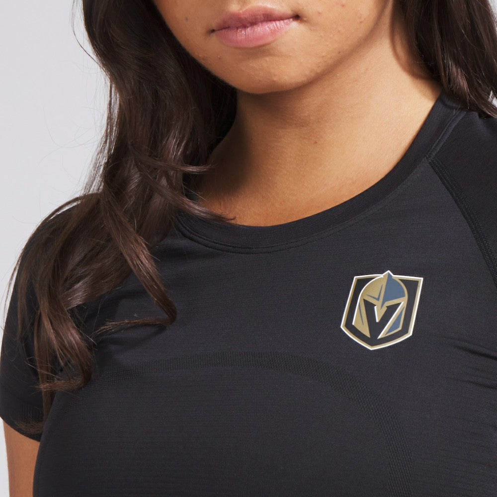 Vegas Golden Knights lululemon Women's Swiftly Tech Short-Sleeve Shirt 2.0 - Black