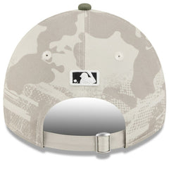 San Francisco Giants Women's 2025 Armed Forces Day 9TWENTY Adjustable Hat Light Beige/Olive