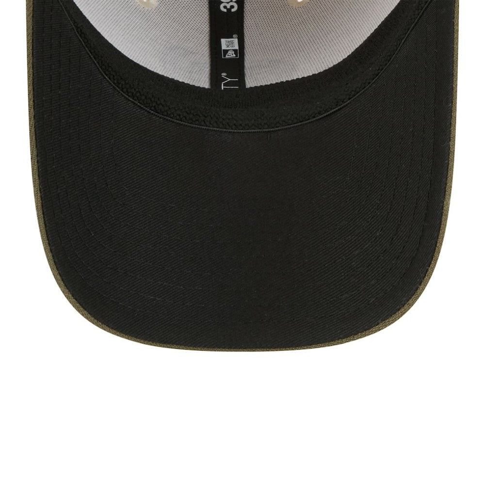 Washington Nationals 2025 Armed Forces Day 39THIRTY Flex Hat Light Beige/Olive