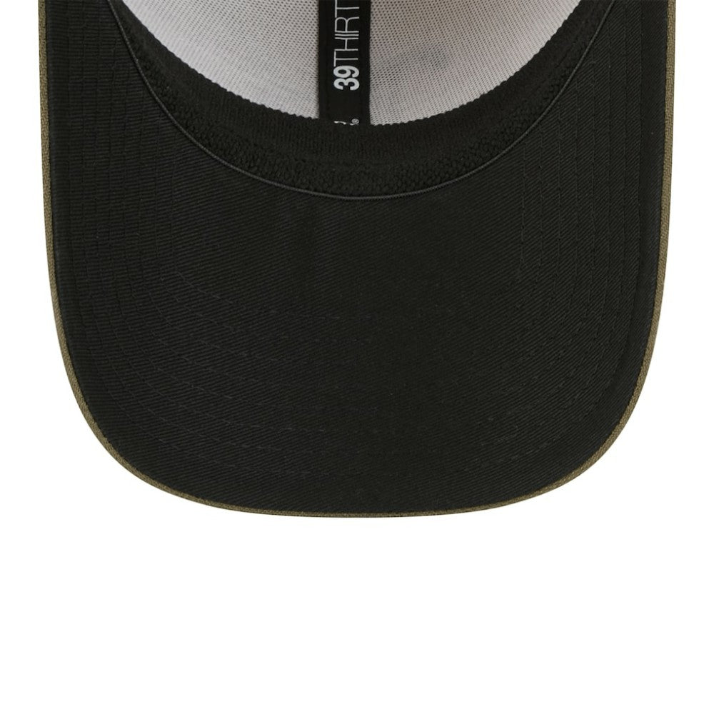 Tampa Bay Rays 2025 Armed Forces Day 39THIRTY Flex Hat Light Beige/Olive