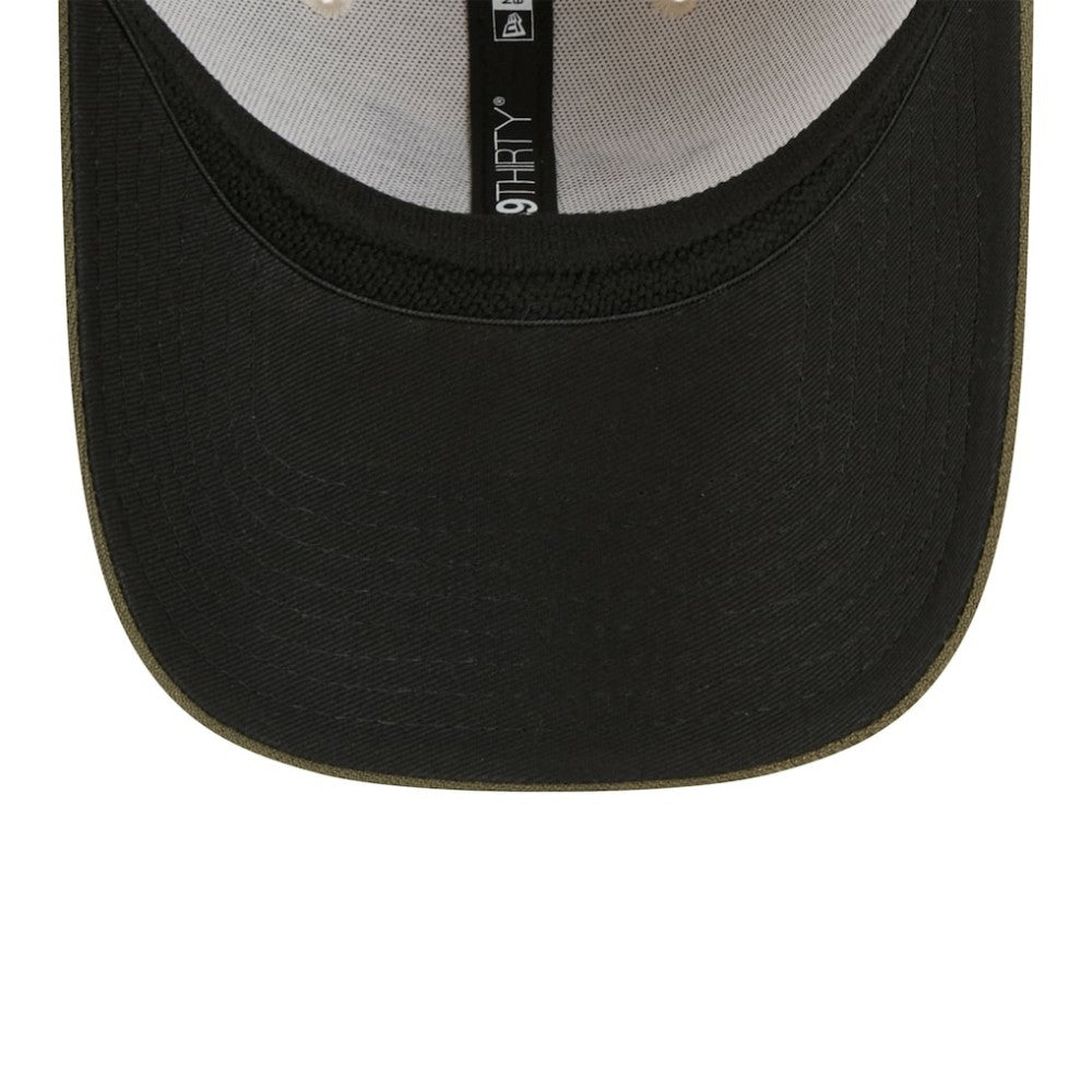 Toronto Blue Jays 2025 Armed Forces Day 39THIRTY Flex Hat Light Beige/Olive