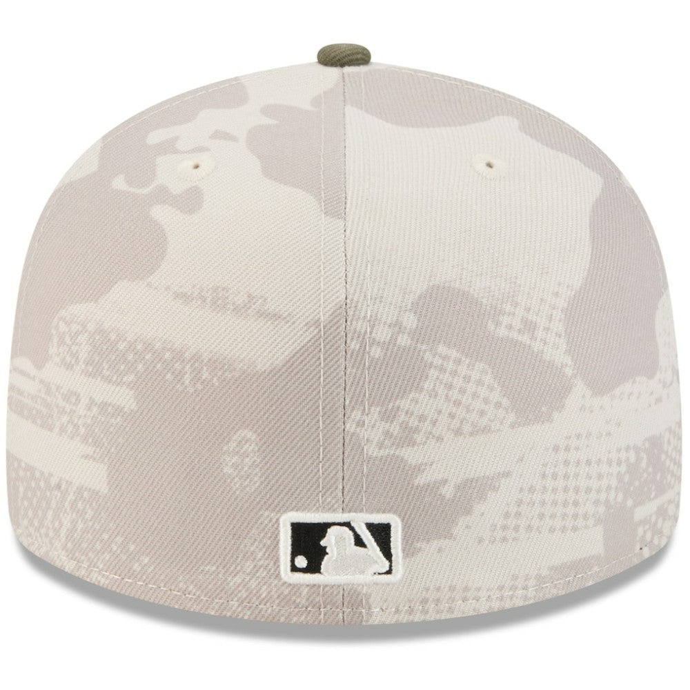 Washington Nationals 2025 Armed Forces Day 59FIFTY Fitted Hat Light Beige/Olive