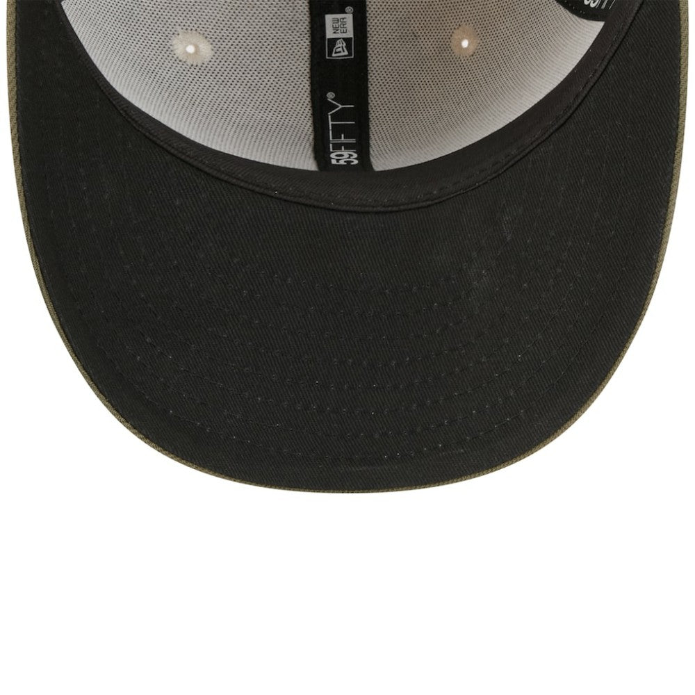 Minnesota Twins 2025 Armed Forces Day 59FIFTY Fitted Hat Light Beige/Olive