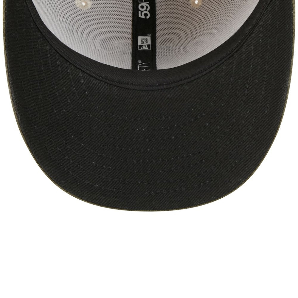 Pittsburgh Pirates 2025 Armed Forces Day 59FIFTY Fitted Hat Light Beige/Olive