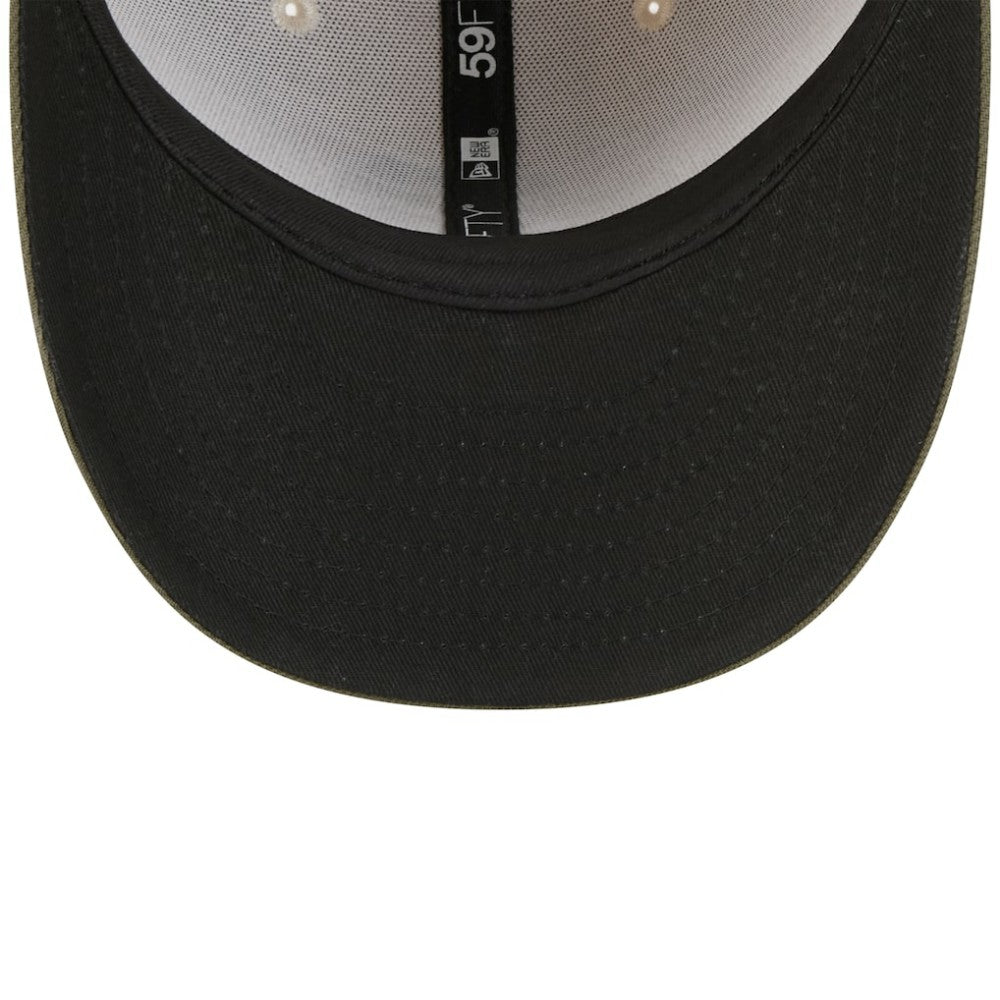 San Francisco Giants 2025 Armed Forces Day 59FIFTY Fitted Hat Light Beige/Olive