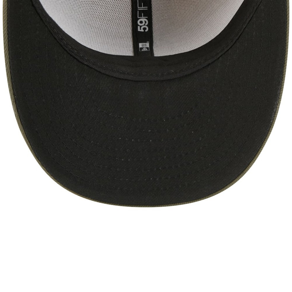 St. Louis Cardinals 2025 Armed Forces Day 59FIFTY Fitted Hat Light Beige/Olive