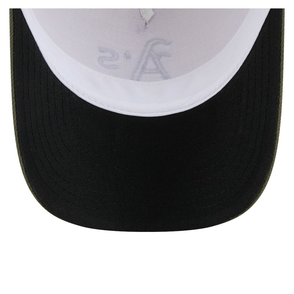Athletics 2025 Armed Forces Day 9FORTY M-Crown A-Frame Adjustable Hat Light Beige/Olive