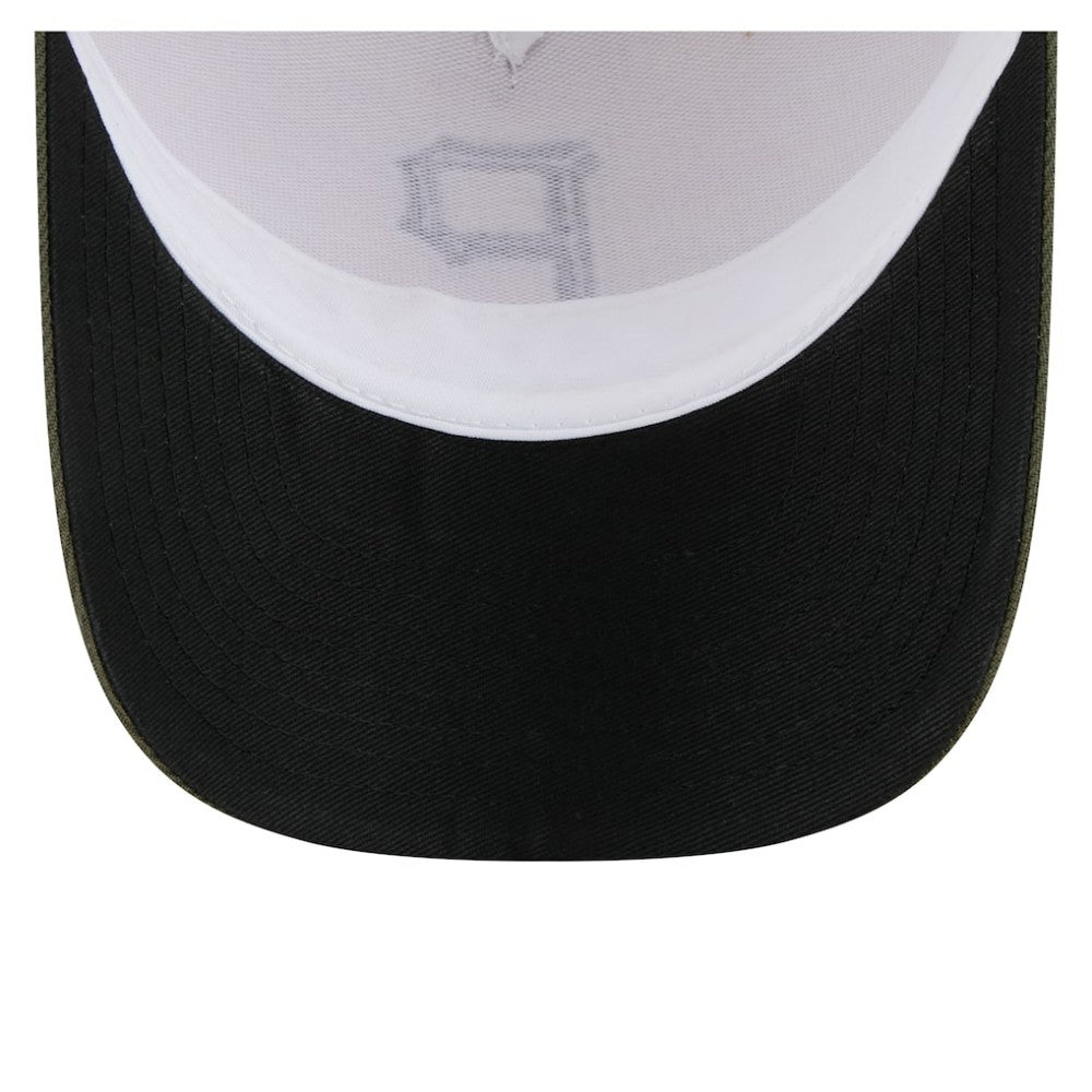 Pittsburgh Pirates 2025 Armed Forces Day 9FORTY M-Crown A-Frame Adjustable Hat Light Beige/Olive