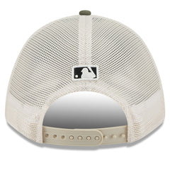 Los Angeles Dodgers 2025 Armed Forces Day 9FORTY M-Crown A-Frame Adjustable Hat Light Beige/Olive