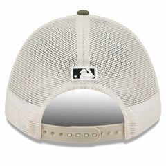 Colorado Rockies 2025 Armed Forces Day 9FORTY M-Crown A-Frame Adjustable Hat Light Beige/Olive