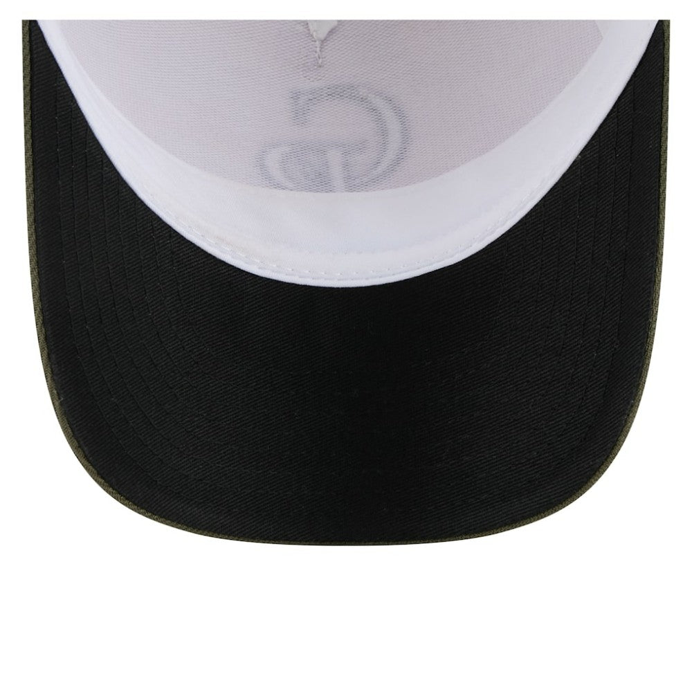 Colorado Rockies 2025 Armed Forces Day 9FORTY M-Crown A-Frame Adjustable Hat Light Beige/Olive
