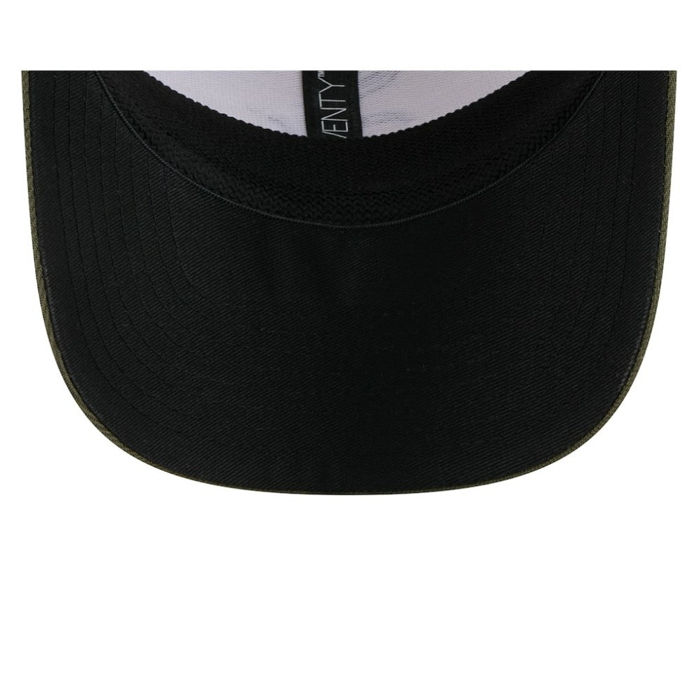 Chicago White Sox 2025 Armed Forces Day 9SEVENTY Stretch-Snap Hat Light Beige/Olive