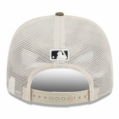 Pittsburgh Pirates 2025 Armed Forces Day 9SEVENTY Stretch-Snap Hat Light Beige/Olive