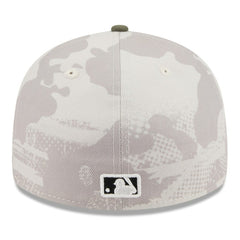 San Francisco Giants 2025 Armed Forces Day Low Profile 59FIFTY Fitted Hat Light Beige/Olive