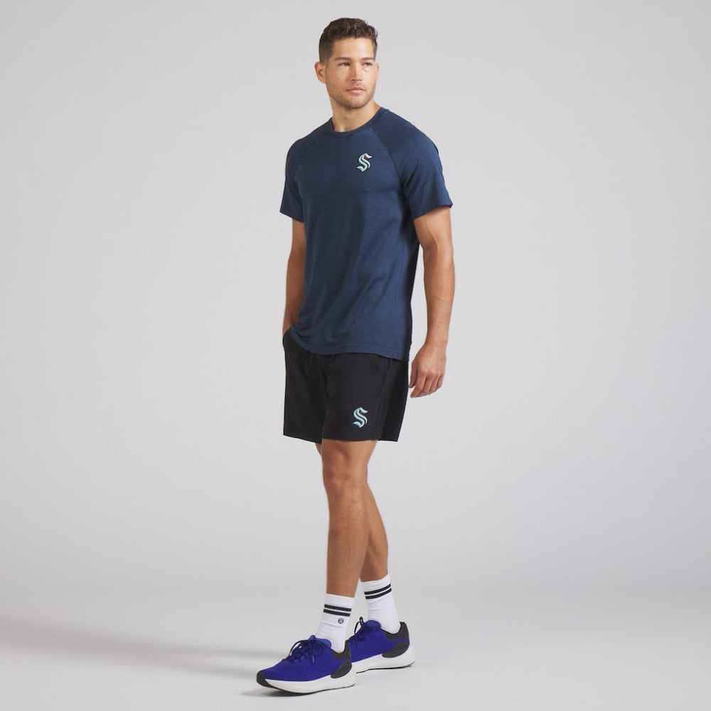 Seattle Kraken lululemon Metal Vent Tech Short-Sleeve Shirt - Mineral Blue