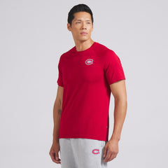 Montreal Canadiens lululemon Metal Vent Tech Short-Sleeve Shirt - True Red