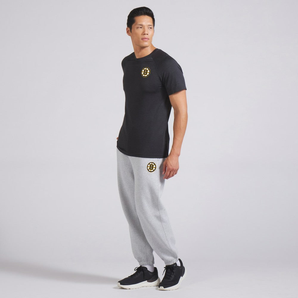 Boston Bruins lululemon Metal Vent Tech Short-Sleeve Shirt - Graphite Grey