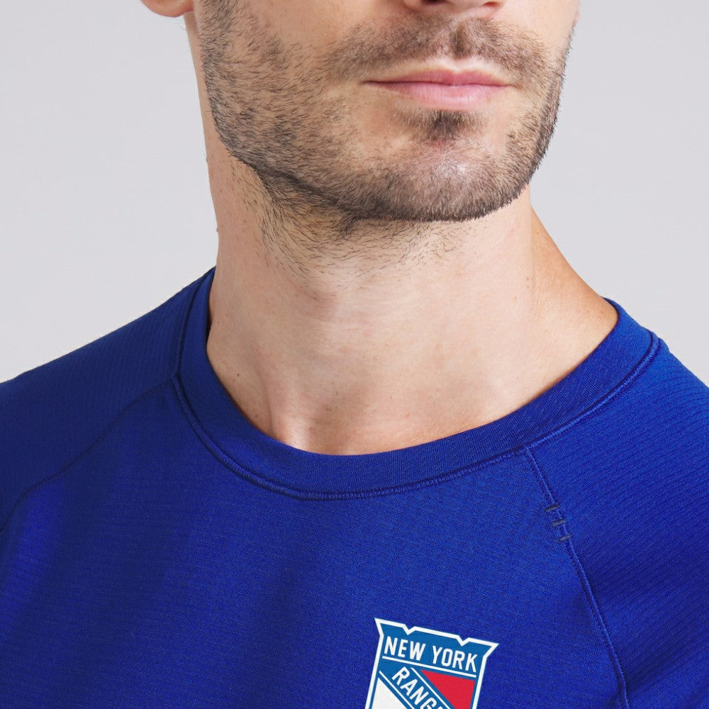 New York Rangers lululemon Metal Vent Tech Short-Sleeve Shirt - College Cobalt