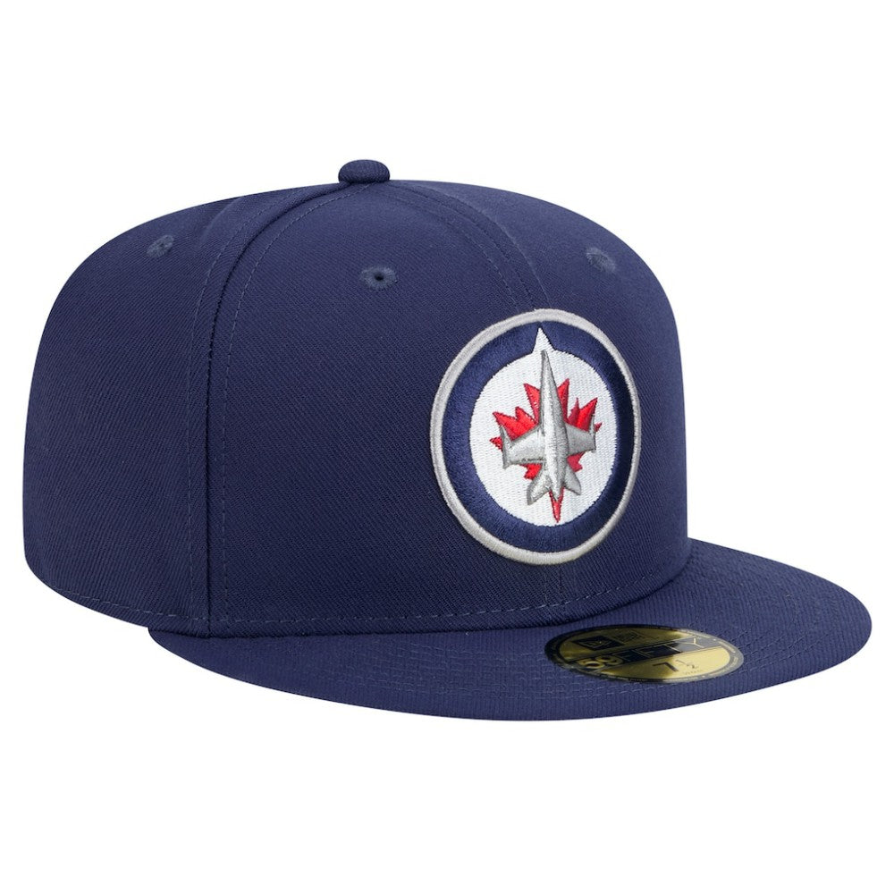 Winnipeg Jets New Era Core 59FIFTY Fitted Hat - Navy Hats