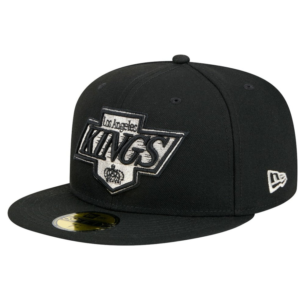 Los Angeles Kings New Era Core 59FIFTY Fitted Hat - Black Hats
