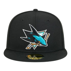 San Jose Sharks New Era Core 59FIFTY Fitted Hat - Black Hats