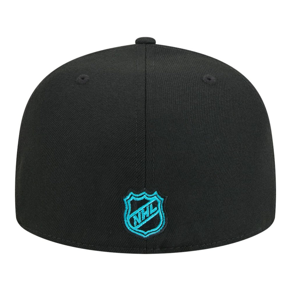San Jose Sharks New Era Core 59FIFTY Fitted Hat - Black Hats