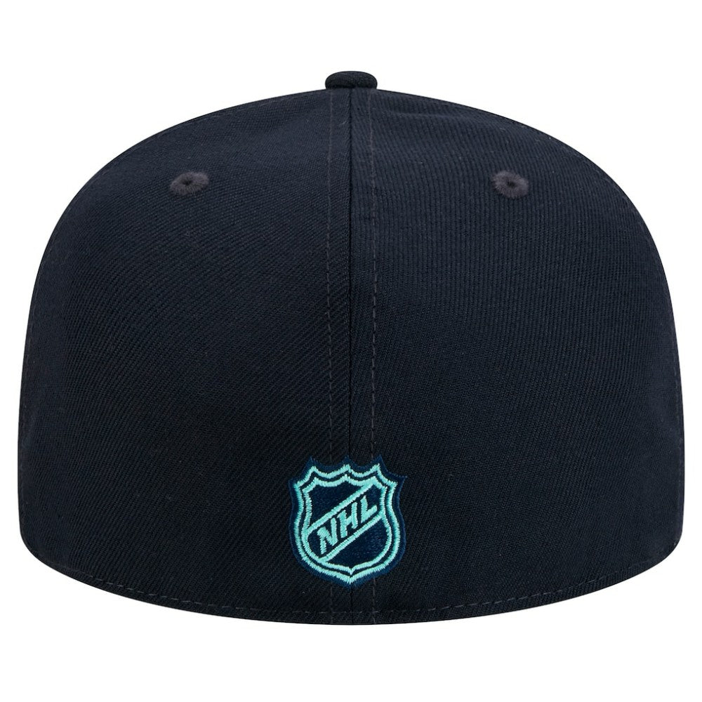 Seattle Kraken New Era Core 59FIFTY Fitted Hat - Navy Hats