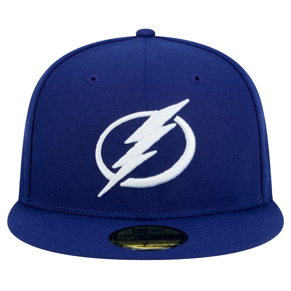 Tampa Bay Lightning New Era Core 59FIFTY Fitted Hat - Blue Hats