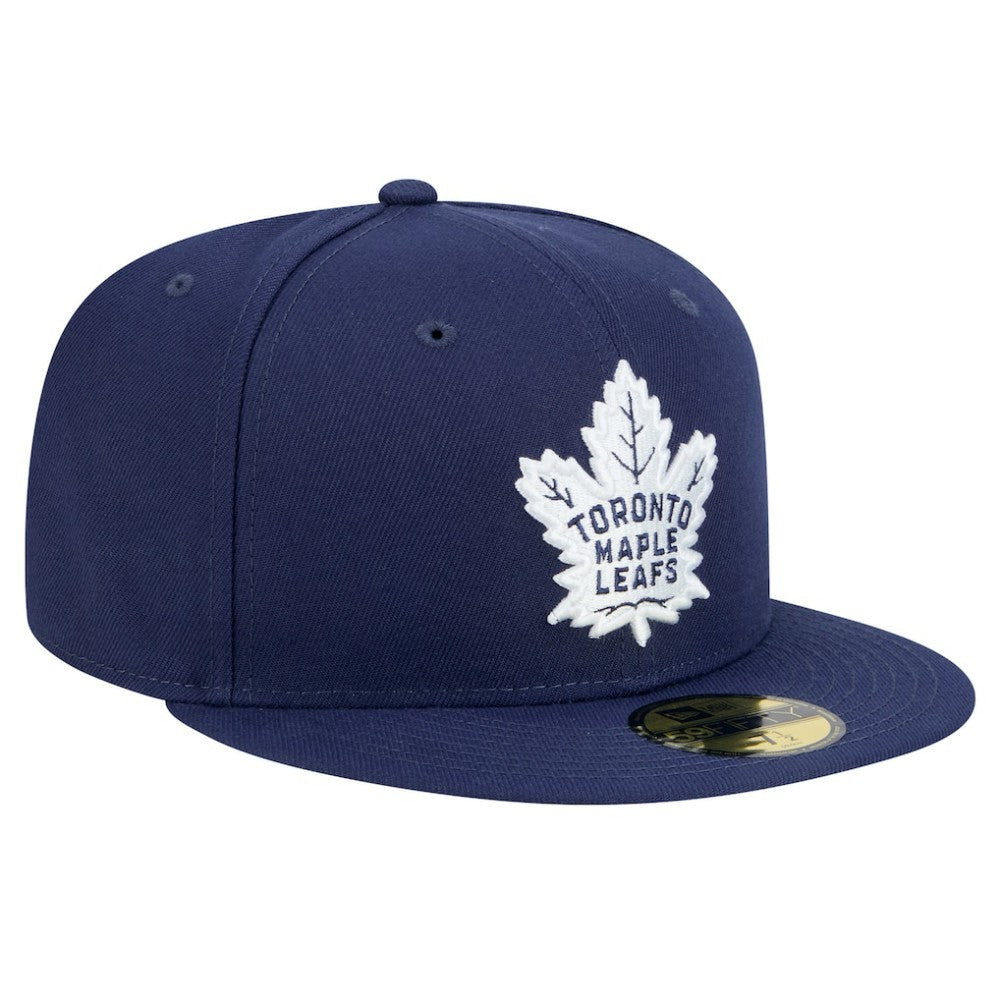 Toronto Maple Leafs New Era Core 59FIFTY Fitted Hat - Navy Hats