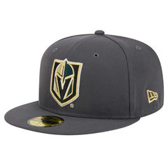 Vegas Golden Knights New Era Core 59FIFTY Fitted Hat - Charcoal Hats