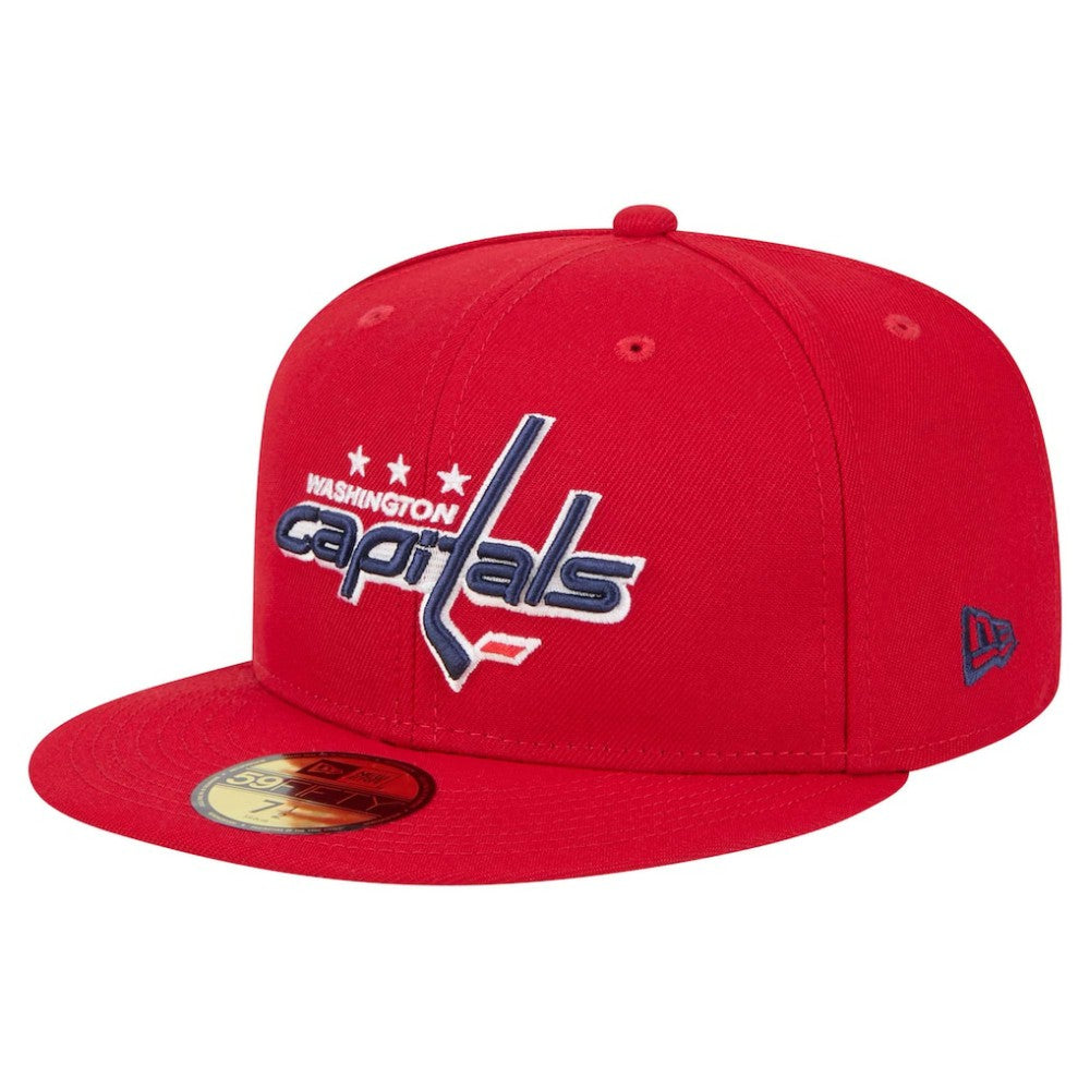 Washington Capitals New Era Core 59FIFTY Fitted Hat - Red Hats